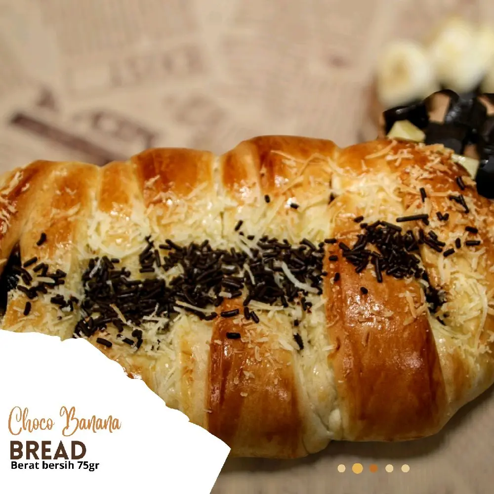 ROTI LEMBUT CHOCO BANANA 75gr