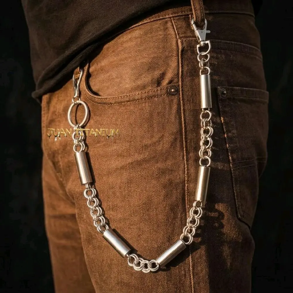 Rantai Celana Ring Tabung Pria dengan Desain Unik dan Kualitas Tinggi untuk Gaya Fashion Anda