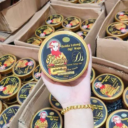 LULUR BEDDA LOTONG Ogi' Wajo Ratu DS - Lulur Viral (BPOM) Mencerahkan kulit ORI Tubuh Memudarkan 2