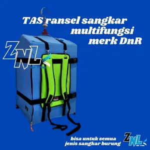 TAS RANSEL GENDONG SANGKAR BURUNG MURAI MULTIFUNGSI MERK DNR