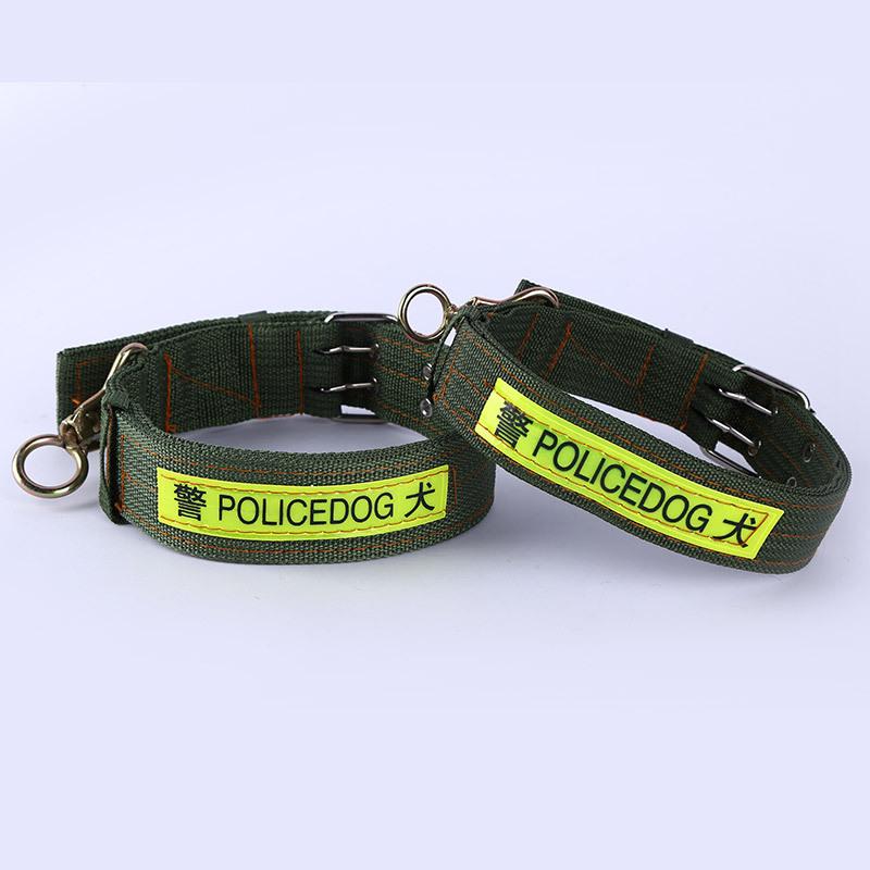  Combo 2 vòng cổ police vòng cổ cho cún chống xoắn xích  đủ size 3-60kg 