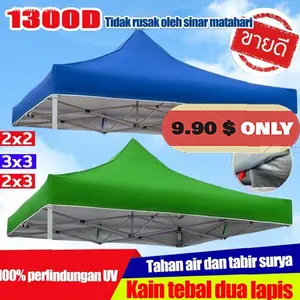 【COD】Tenda Lipat 3x3 Tenda lipat 1200D Tenda Bazar Tenda Bazar Pameran Tenda Gazebo Tenda Dagang Tenda Jualan Pameran Tenda pasar Tenda penjualan Tenda Ruang Pameran | Kekinian