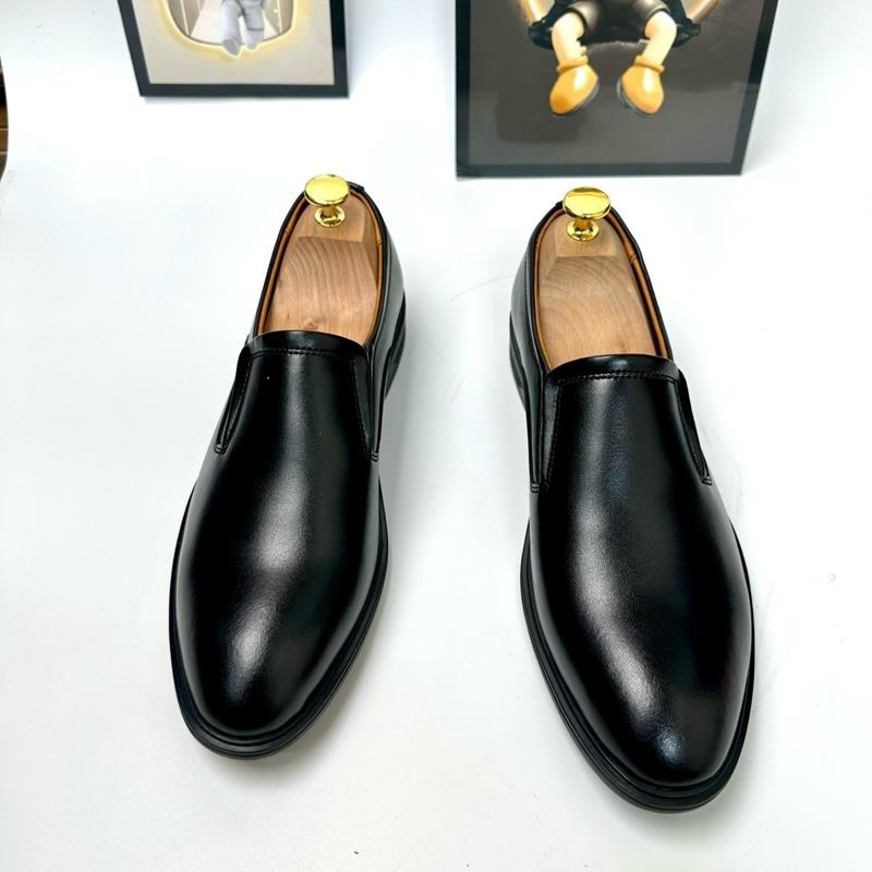 giày công sở mũi tròn thời trang nam giày tây nam có khâu đế