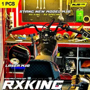 STANG STIR HITAM MJB RX KING RXS RXK YT HITAM GLOSY TERBAIK Motorcycle