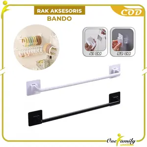 [COD] OFM C1070 Rak Gantung Tempat Aksesoris Bando Tanpa Paku Serbaguna