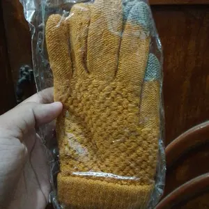 Gloves Sarung Tangan Rajut Tebal Winter Musim Dingin Panas Bisa Untuk Mengendarai Motor Touch Hp Pria Wanita