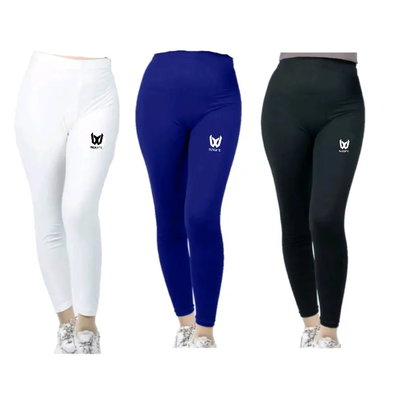 Legging laging sport pria wanita celana panjang olahraga hitam putih navy sport Manset Outdoor 0