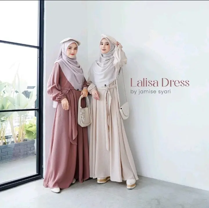 AMARA DRESS CRINKLE AIRFLOW GAMIS LEBARAN SYARI TERBARU 2024