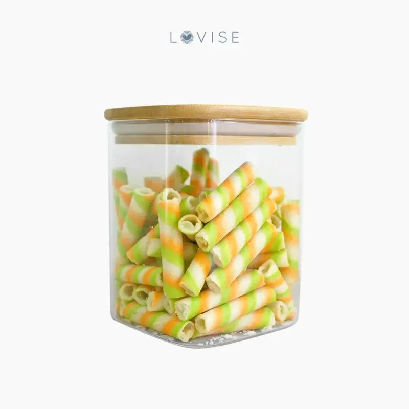 Toples Kaca Kotak UK 1000ml 0