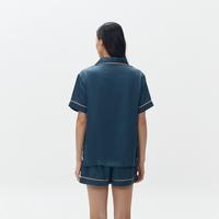 Gambar Lazy Pajamas® Tencel™ Silk Pajamas - Prusse Blue | Piyama | Baju Tidur - M dari Lazy Pajamas Kota Administrasi Jakarta Barat 3 Tokopedia