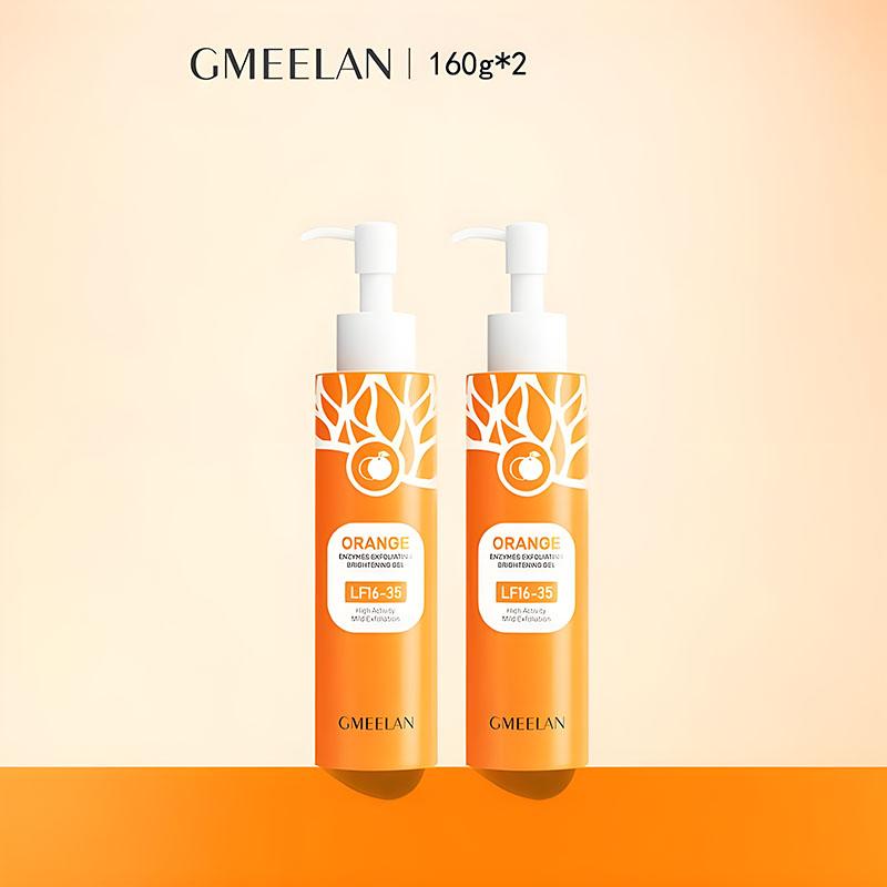 GMEELAN Gel Tẩy Tế Bào Chết Cam 160g Dành Cho Mọi Loại Da Giúp Trắng Da GMEELAN ORANGE EXFOLIATING Exfoliating Gel Tẩy Tế Bào Chết