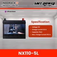 Gambar SMT Power Aki Mobil NX110-5L 12 Volt 70AH Baterai Kering Mobil Maintenance Free Battery dari INDORACK IT Networck Cabinet Kota Administrasi Jakarta Utara 4 Tokopedia