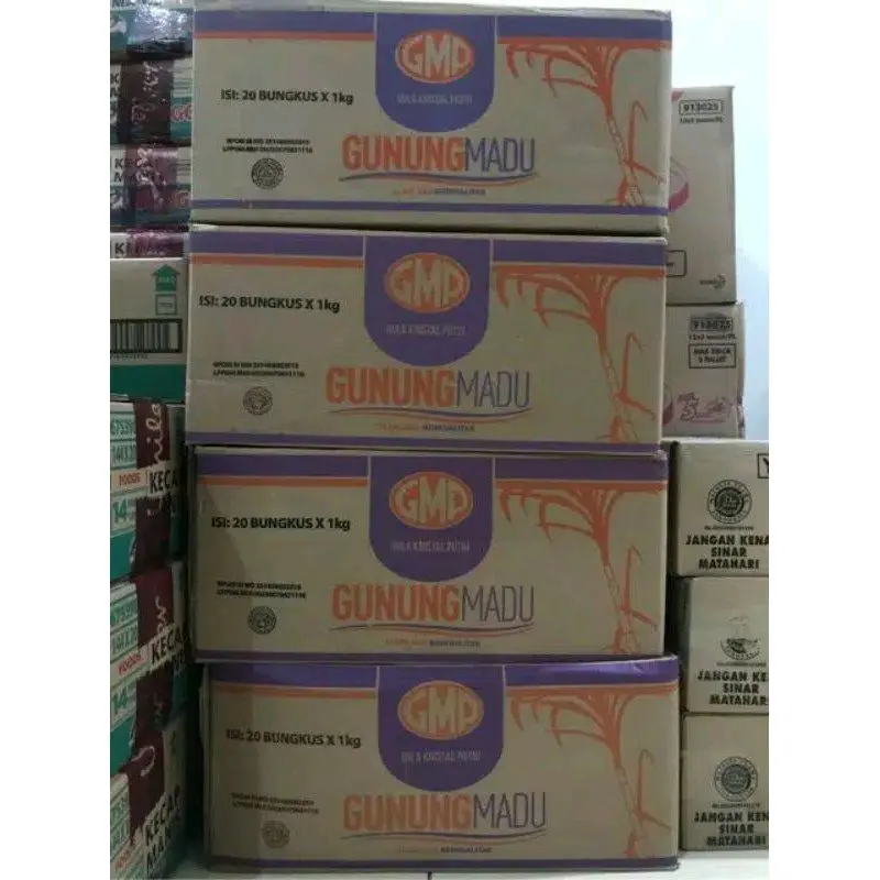 Promo Grosir 3 Pcs Gula GMP Gunung Madu 3 x 1 Kg Murah Premium Murni 5