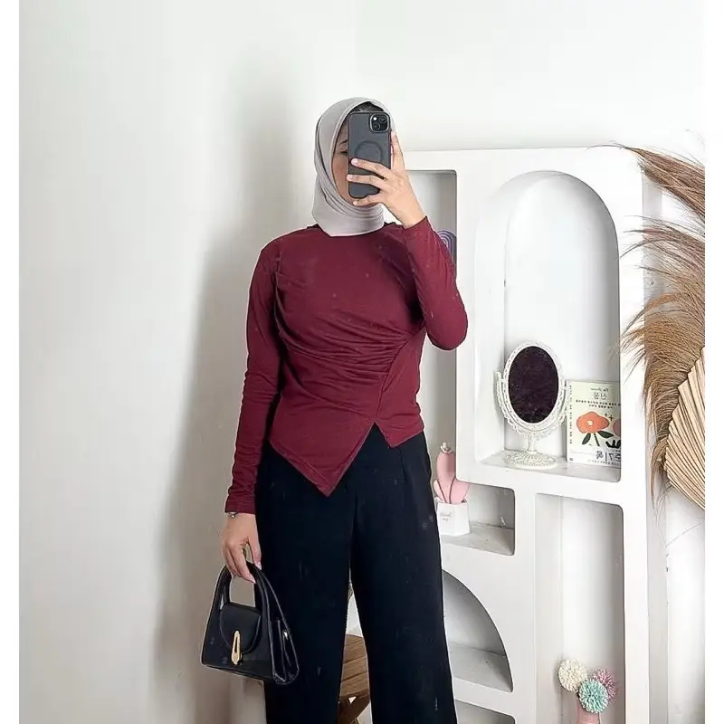 SO ALMA TOP T-shirt rib lidi 8