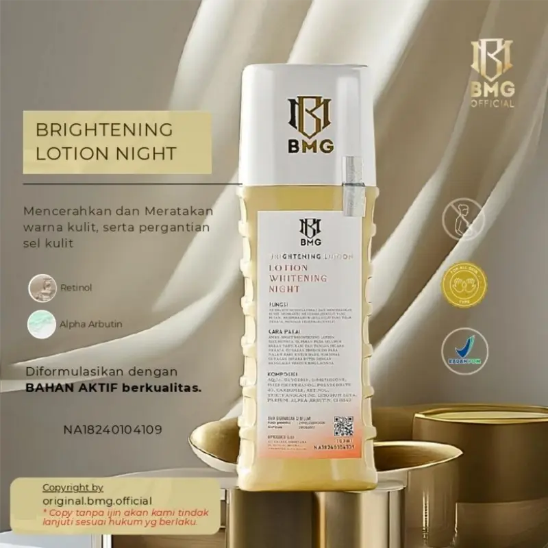 PAKET BUNDLING BMG (LOTION PAGI & LOTION MALAM) 6