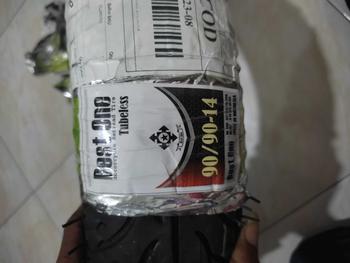 Product Review of Ban Tubeles Motor Matic Vario Beat Mio Genio Spaccy Ukuran 80/90-14 dan 90/90-14 - Cocok untuk Jalan Kering dan Basah Motorcycle from r**l 1