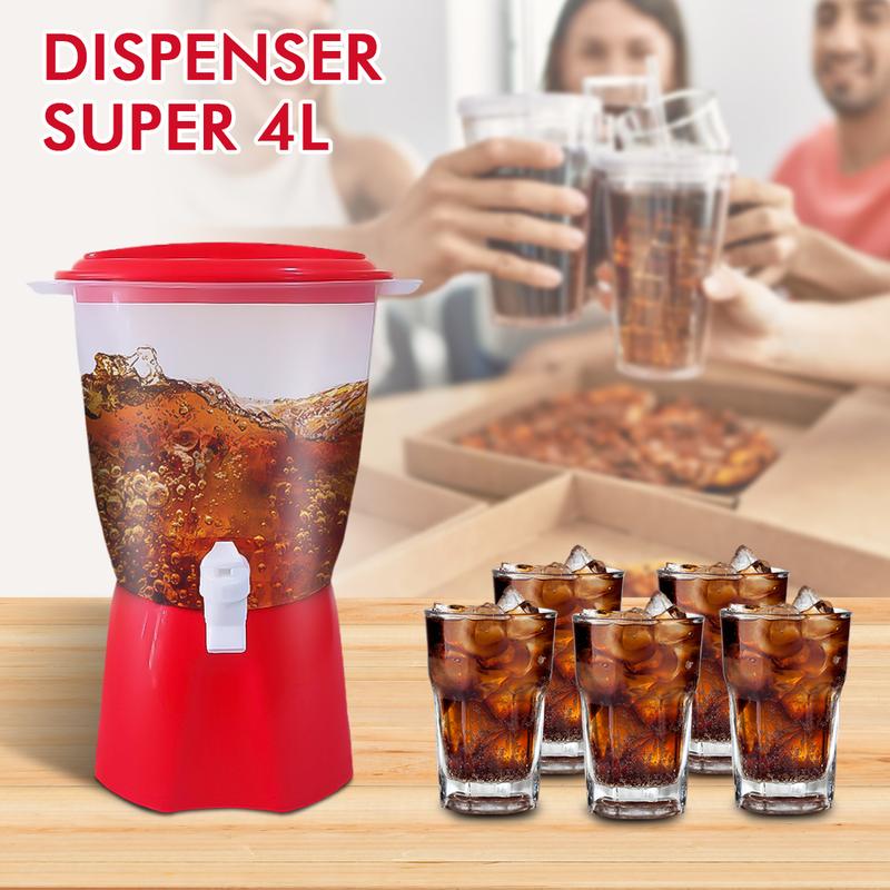 Dispenser Kran Air 4 Liter / Water Dispenser / Bahan Plastik Berkualitas / Kokoh dan Tahan Lama 0