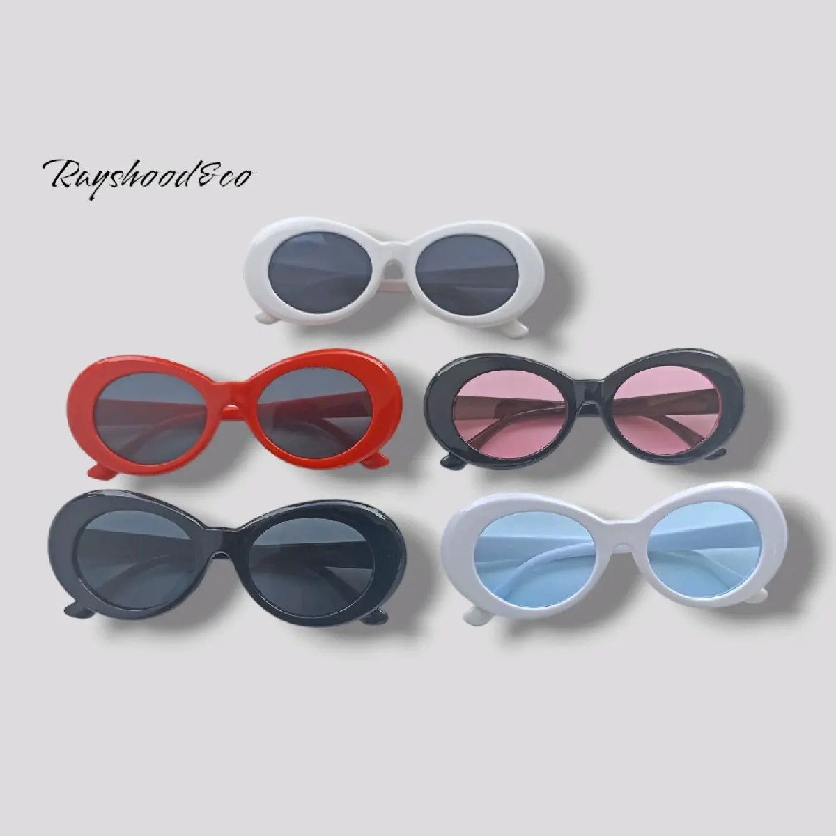 kacamata bulat kucing besar kacamata milea tebal wanita korean fashion termurah sunglasses viral
