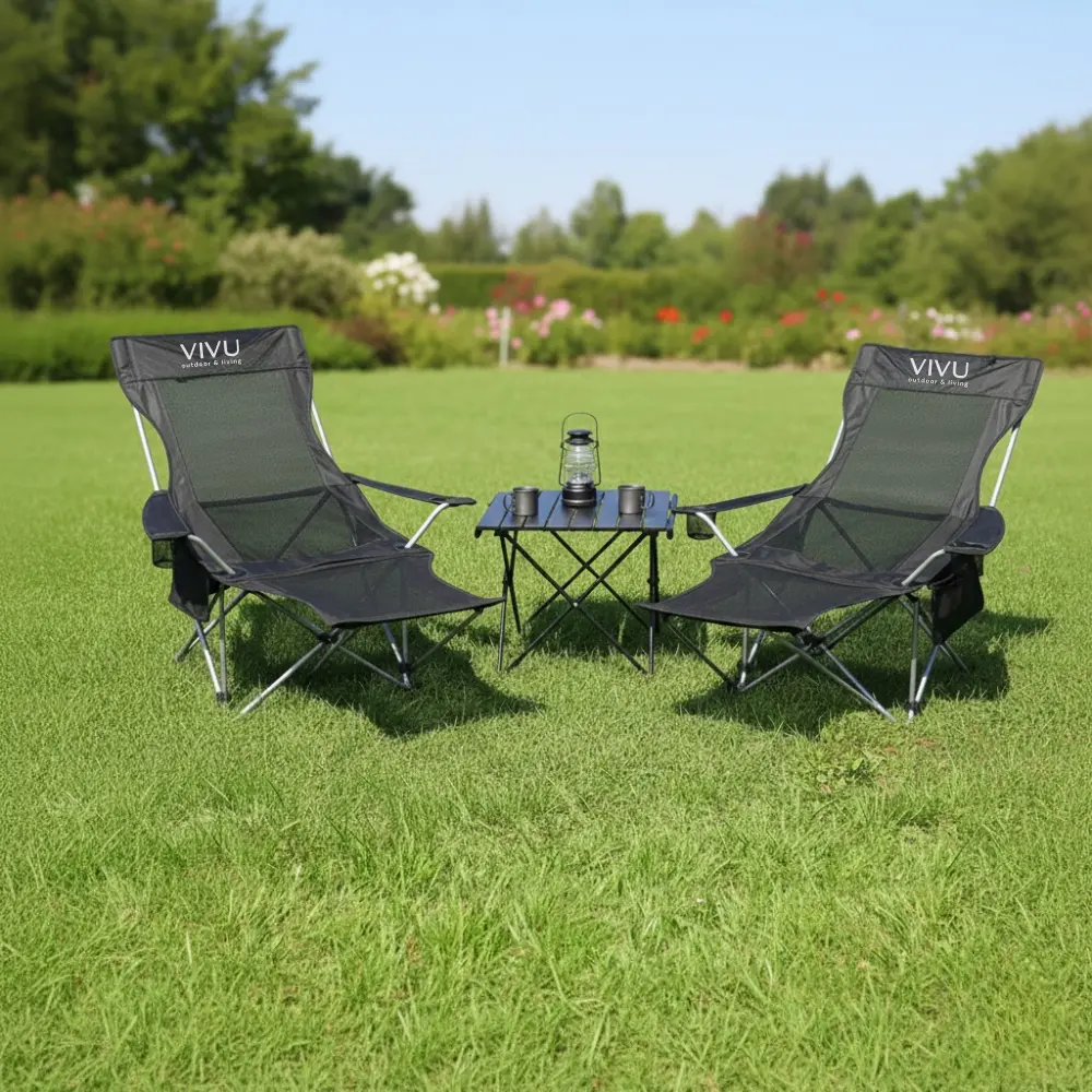 Ghế Gấp Gọn Có Gác Tay Vivu Outdoor Cắm Trại Dã Ngoại, Ghế Ngả Lưng Gác Chân 4 Nấc Vải Lưới Thoáng Mát | BigBuy360 - bigbuy360.vn Ghế Gấp Gọn Có Gác Tay Vivu Outdoor Cắm Trại Dã Ngoại, Ghế Ngả Lưng Gác Chân 4 Nấc Vải Lưới Thoáng Mát | BigBuy360 - bigbuy360.vn