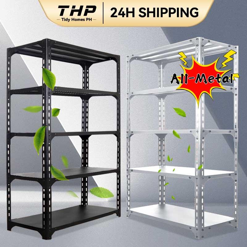 THP Thicken Angle Steel Storage Shelves Metal rack 3/4/5 Layers ...
