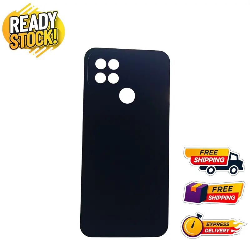 Softcase FOR Oppo A15 Case Oppo A15 Polos hitam 0