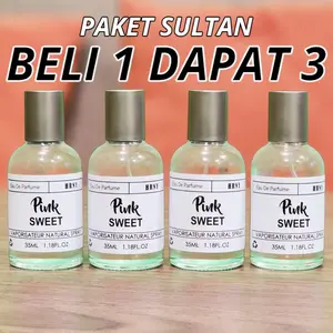 PARFUM VIRAL BELI 1 DAPAT 3 PINK SWEET 35ml EAU DE PARFUME TAHAN 8 JAM PARFUM PRIA WANITA HRNY