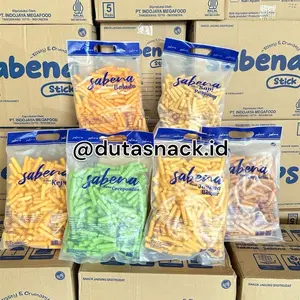 1 karton snack SABENA NEW ISI 6 karung 1kg MIX rasa ( NEW )