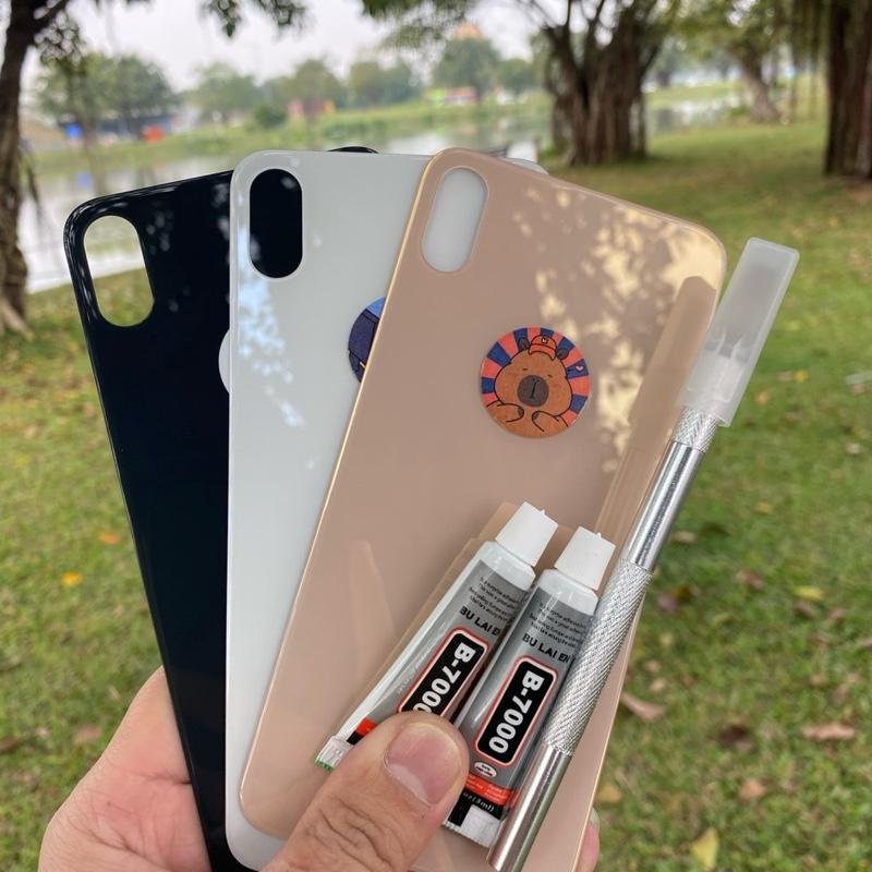 Combo Kính Lưng Ip X,XS XSM tặng keo + cậy