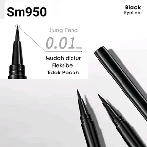 Black Eyeliner Pen 950 Cair Tahan Lama Hitam LA233 - Pensil Eyeliner SM