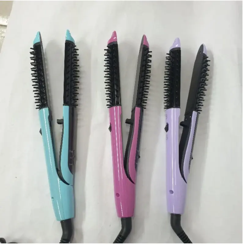 LADYSTAR Catokan Sisir | LS078 | Pink Biru on Black 2