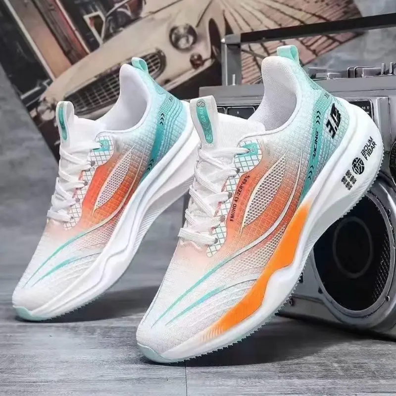 FN OCASU C8 WHITE MIX Sepatu Olahraga FN Running Sneakers Pria Wanita OCASU WHITE MIX C8 Casual Shoes - Kasual WHITE MIX 2