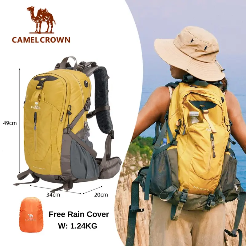 CAMEL CROWN Beg Mendaki Gunung Beg 40L Luar Beg Kembara - Main Image