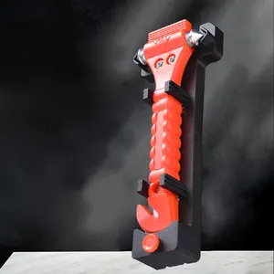 Mobil Car Emergency Hammer Breaker Safety Seat Belt Cutter 2 In 1 Palu Pemecah Kaca Jendela  Alat Pemecah Kaca Mobil Palu Emergency