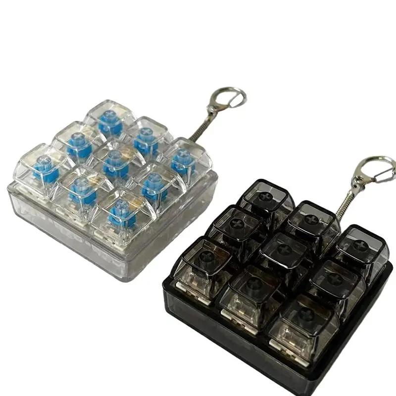 4KEY Bàn Phím Cơ khí trục Tester Led Bàn Phím Sampler chuyển đổi quan trọng Đồ…