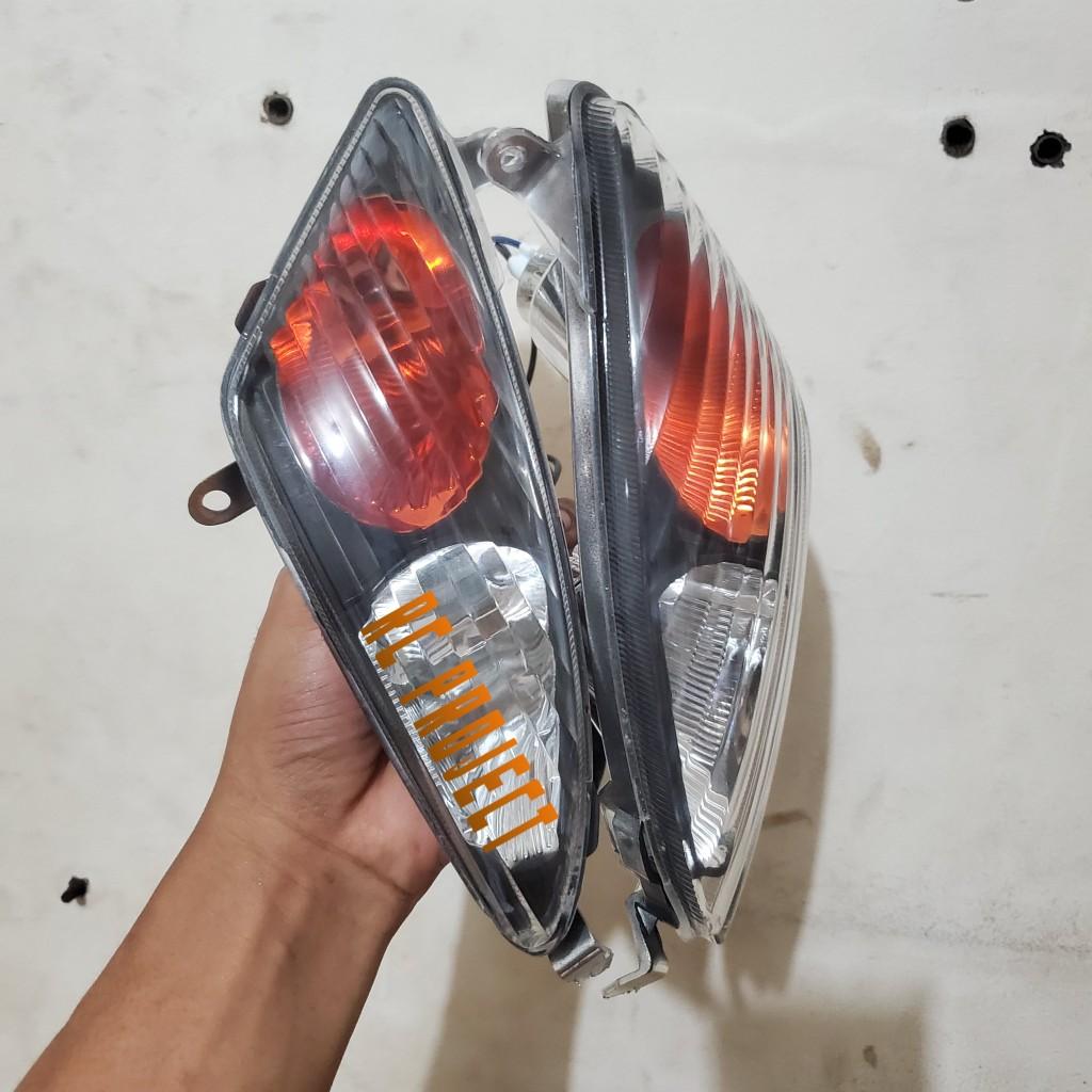 SEIN MIO SPORTY 5TL MODEL STENLY MX THAILAND 1 SET PLUS BOHLAM DAN SOKET / REFLEKTOR SEN MIO SPORTY 5 TL CUSTOM MODEL MIO MX THAILAND KOMPLIT MODEL STENLY