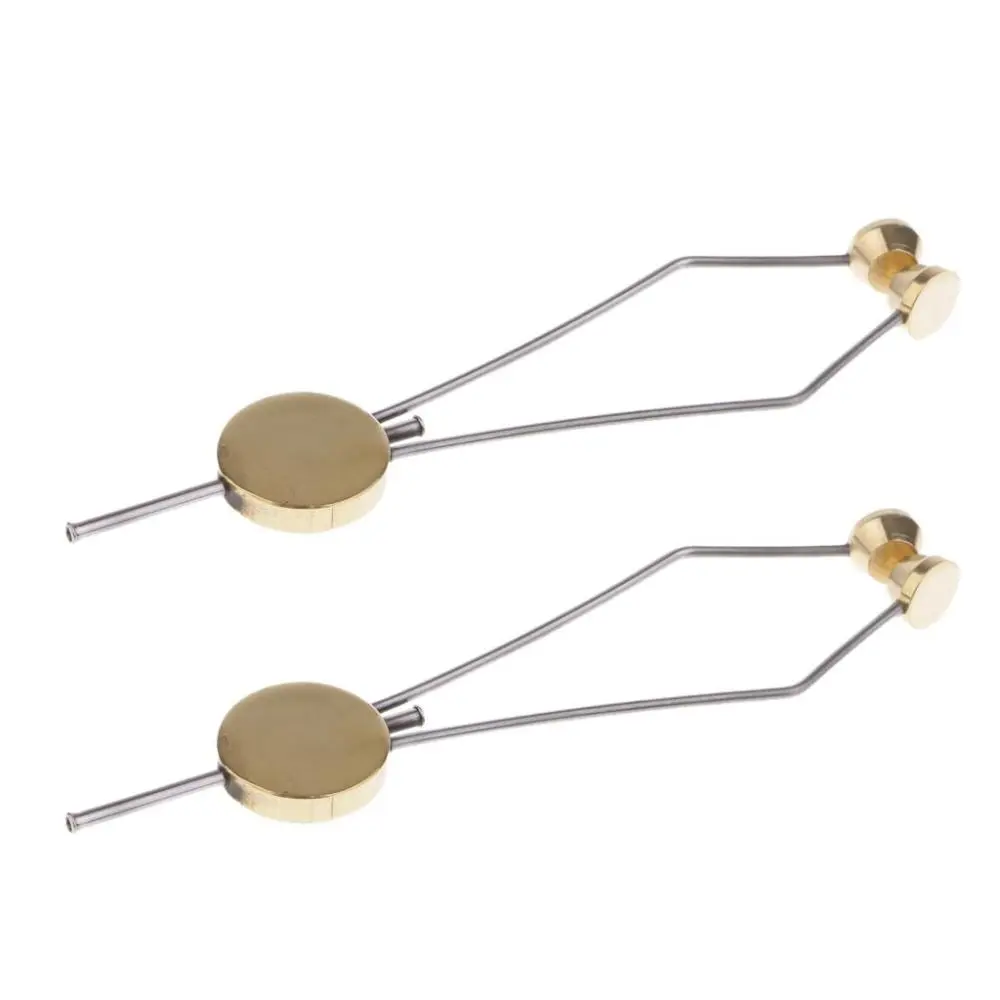 Pack of 2 Stainless Steel 4.1inch Bobbin Holder Disc Bobbin