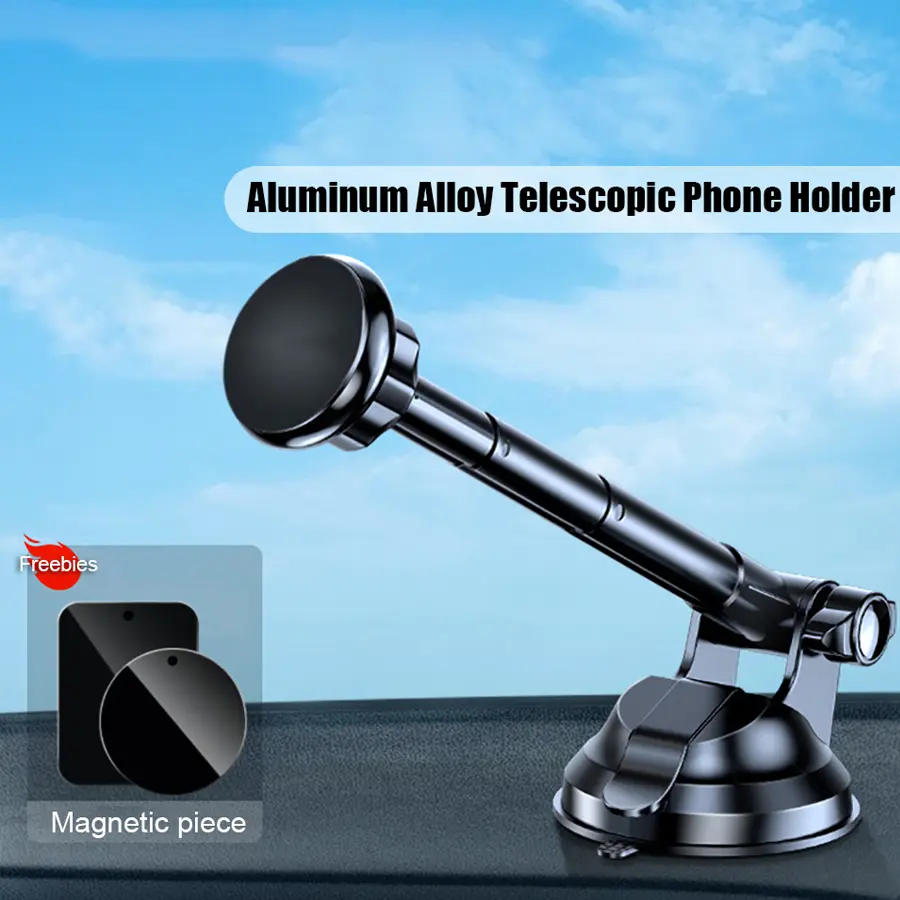 Magnetic Phone Holder Universal Car Phone Holder Strong Magnet Car Mount for Windshield and Dashboard for iPhone Samsung