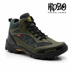 Sepatu Pria Wanita Unisex Hiking boots Casual Soll Karet Sintetis Treckking Hipzo M032