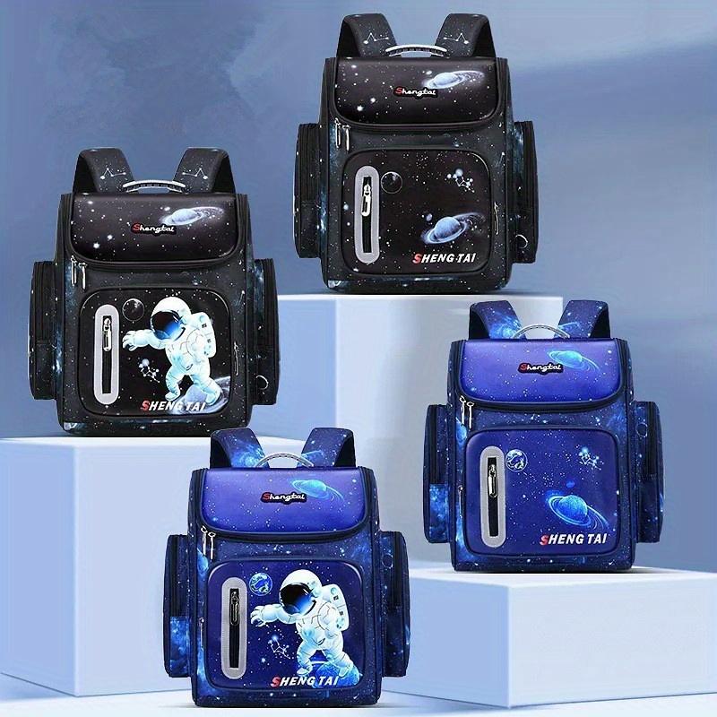Product Introduction of Cặp Sách Đi Học, Không Thấm Nước, Thiết Kế Phi Hành Gia Hoạt Hình, Không Gian Bầu Trời Đầy Sao, Ba Lô Đi Học, Sức Chứa Lớn 0
