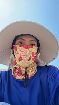 Product Review of [Flash Sale]MR9 Hat OD001 หมวกกันแดด หมวกคลุมหน้า กันแดด 360 องศา หมวกเดินป่า หมวกกลางแจ้ง หมวกกันแดด กันลม กันฝุ่น from M** 0