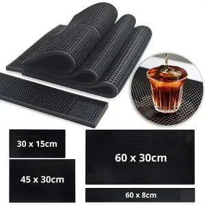 Bar Mat Rubber Anti Slip Tatakan Gelas Alat Kopi Alas Meja Barista Bartender
