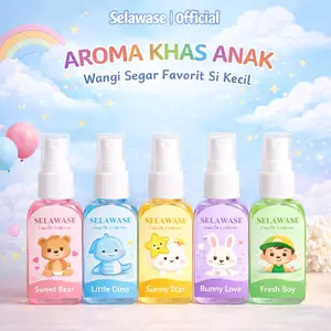 Beli 1 Dapat 5 Botol Parfum Anak Selawase Series 30mL Eau De Cologne Tahan Lama Bisa Untuk Dewasa Parfum Unisex Parfume Fresh Perfume Wangi Anak-Anak Bayi