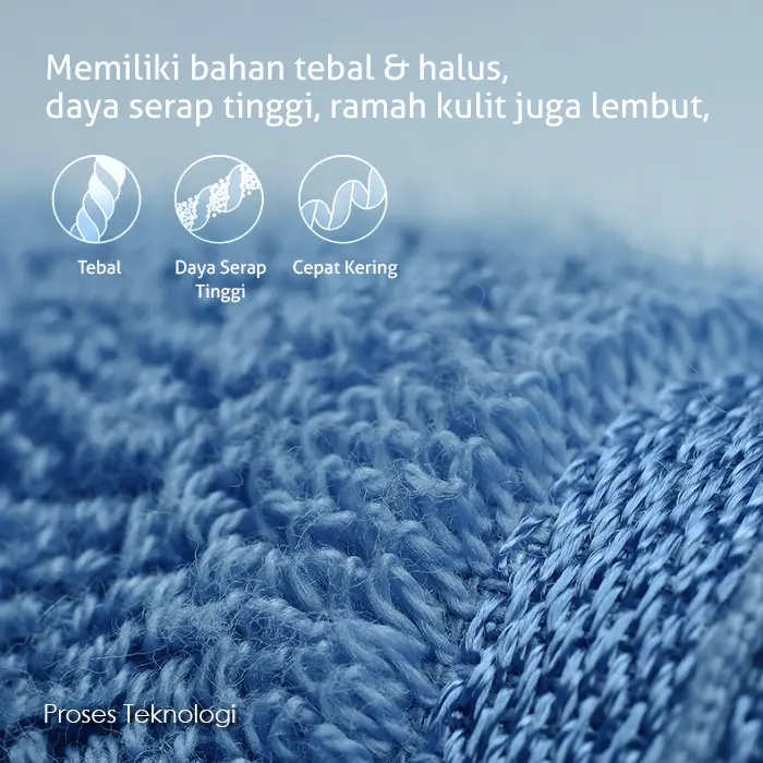 HANDUK MANDI 3 GARIS PREMIUM 2