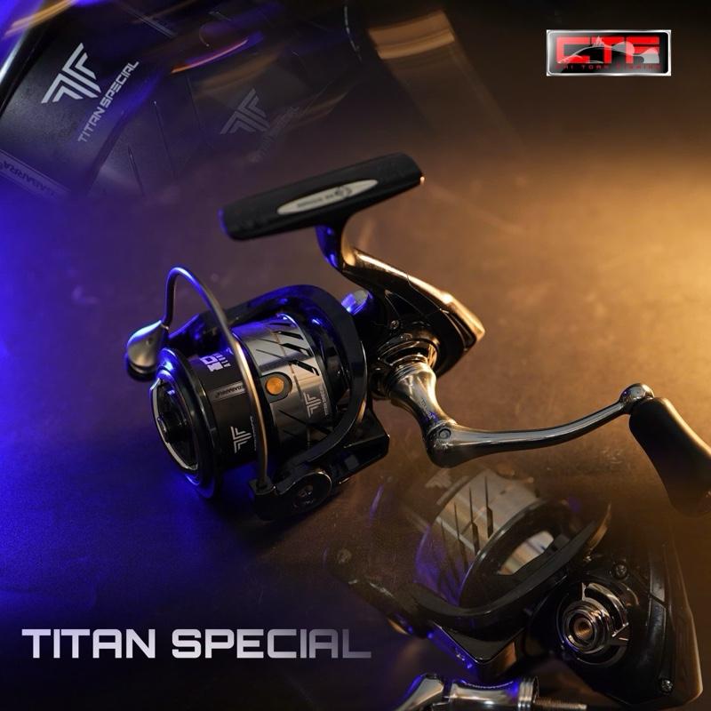    CTF   MÁY ĐỨNG CÂU CÁ TITAN SPECIAL - KHÁNG MẶN MEGABARRA đi câu bắt cá fishing 
