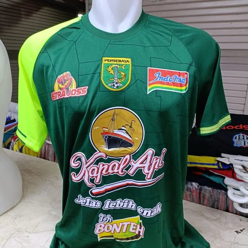 Jersey bola persebaya hijau home lokal 0