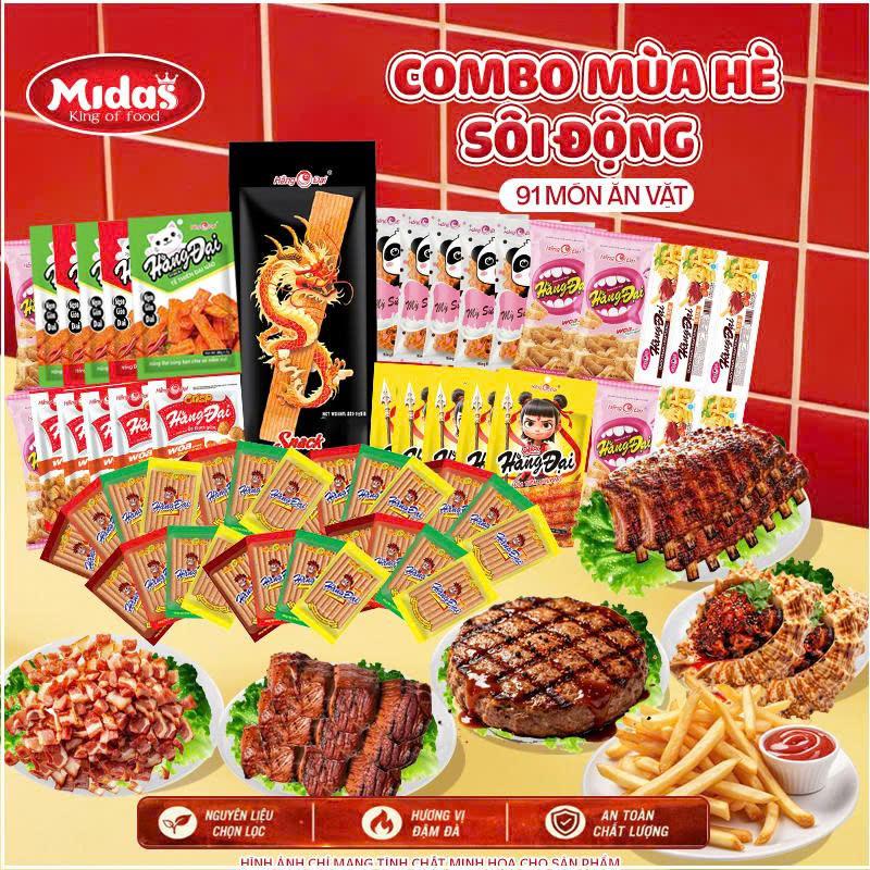 Combo Mùa hè sôi động - Tổng hợp ăn vặt best seller Hằng Đại