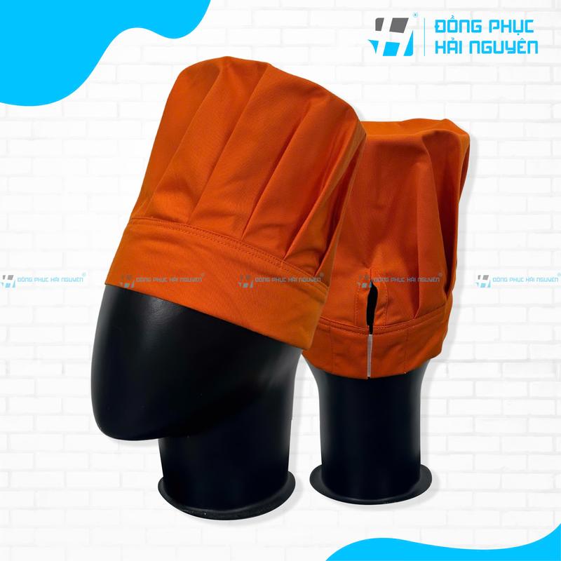 Nón bếp, nón đầu bếp, nón trùm tóc cho bếp nhà hàng freesize cho Nam Nữ 8