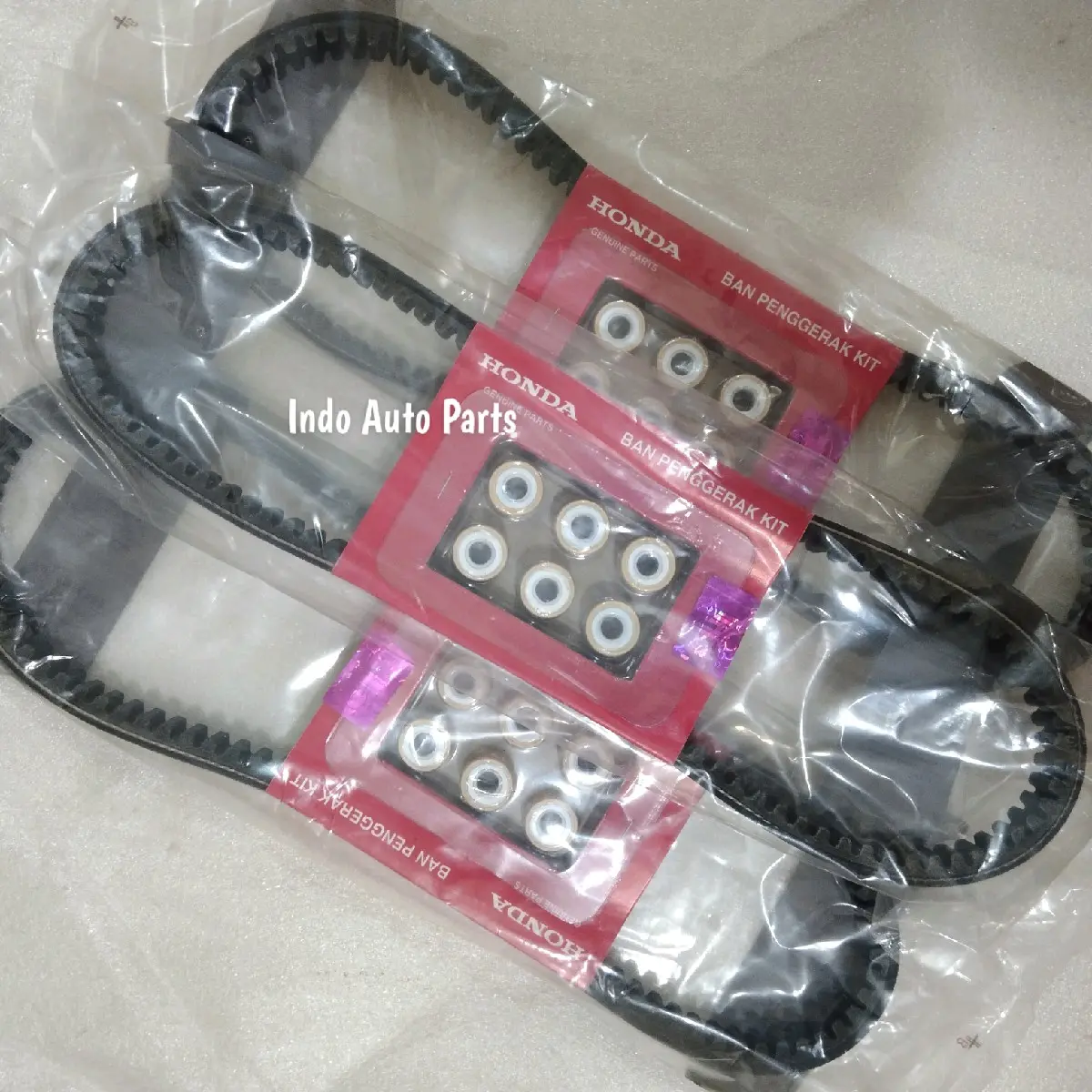 GROSIR 3 PISC VANBELT ASSY HONDA BEAT FI ESP BEAT POP SCOPY ESP K44 V-BELT ASSY BEAT POP ( Harga Grosir Isi 3 Pisc)