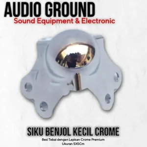 SIKU BENJOL KECIL CROME ORIGINAL IMPORT