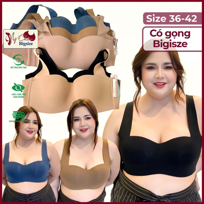 Áo ngực bigsize có gọng cúp ngang Sister hood Thái lan S900 CÚP C bản to không viền cho àng ngực bigsize mặc áo dài đầm body